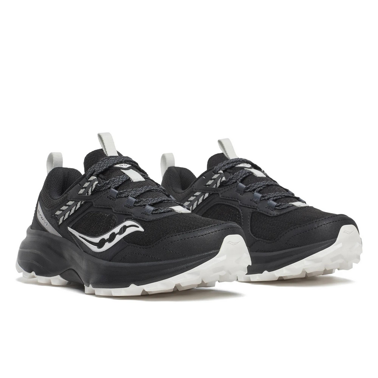 Saucony Excursion TR17 Womens Wide Trail Running Shoes - Black/White (Sneakers/Runners)