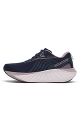Saucony Womens Triumph 22 Shoes Sneakers Road Running Runners in Navy/Dusk	