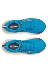Saucony Womens Triumph 22 Sneakers Shoes in Vizi Blue/Dusk