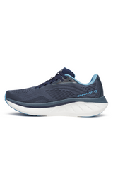 Saucony Womens Ride 18 Sneakers Shoes Running in Dusk/Navy