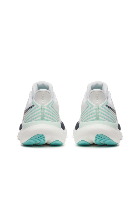 Saucony Triumph 23 Womens Running Shoes - White/Navy (Sneakers/Runners)