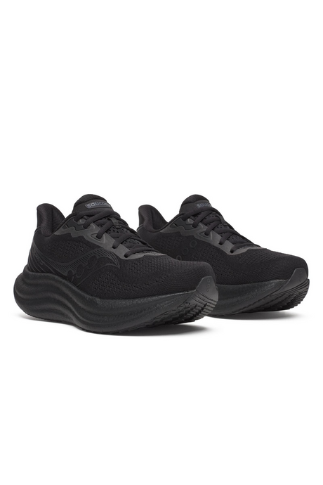 Saucony Triumph 23 Womens Running Shoes - Triple Black (Sneakers/Runners)