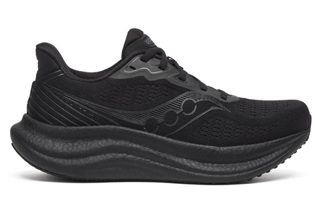 Saucony Triumph 23 Womens Running Shoes - Triple Black (Sneakers/Runners)