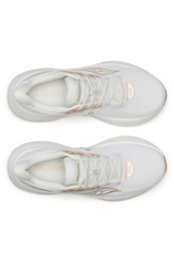 Saucony Womens Triumph 23 Sneakers Runners Shoes in White/Artic