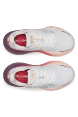 Saucony Hurricane 25 Womens Running Shoes - White/Cameo (Sneakers/Runners)