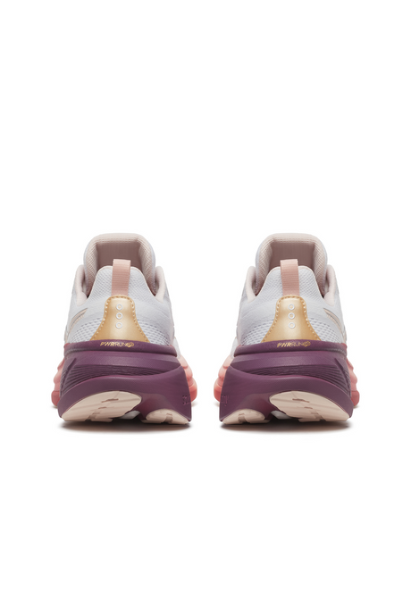 Saucony Womens Hurricane 25 Sneakers Runners Running Shoes in White/Cameo