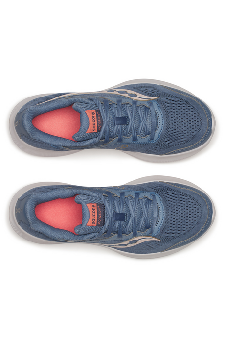 Saucony Cohesion 18 Womens Running Shoes - Storm/Gum (Sneakers/Runners)