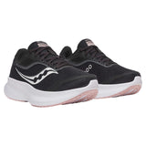 Saucony Womens Cohesion 18 Wide Running Shoes Sneakers Runners - Black/Cameo