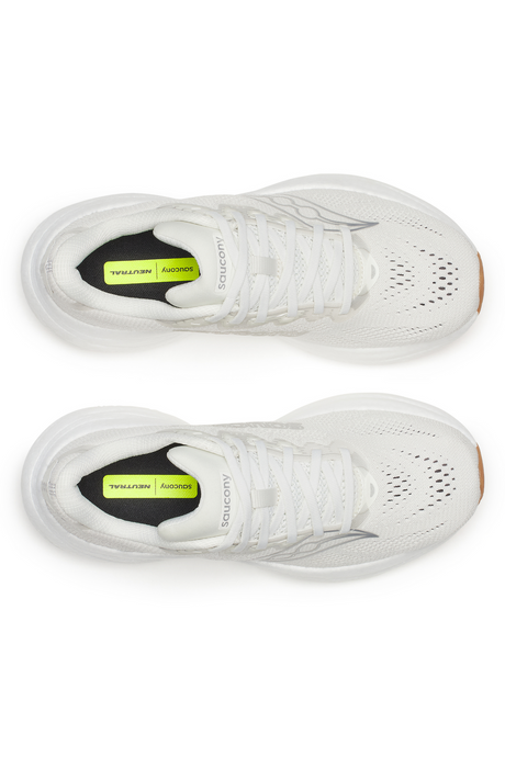 Saucony Ride 19 Womens Running Shoes - Ivory/Gum (Sneakers/Runners)