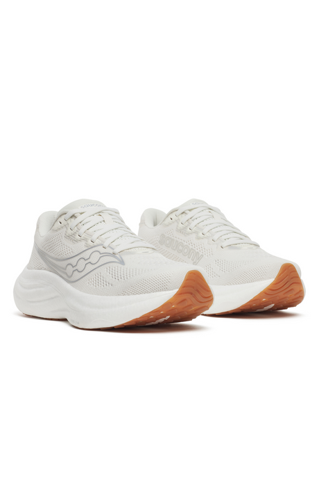 Saucony Ride 19 Womens Running Shoes - Ivory/Gum (Sneakers/Runners)