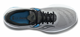 Saucony Mens Guide 15 Lightweight Running Sneaker Athletic Shoes - Alloy/Topaz 