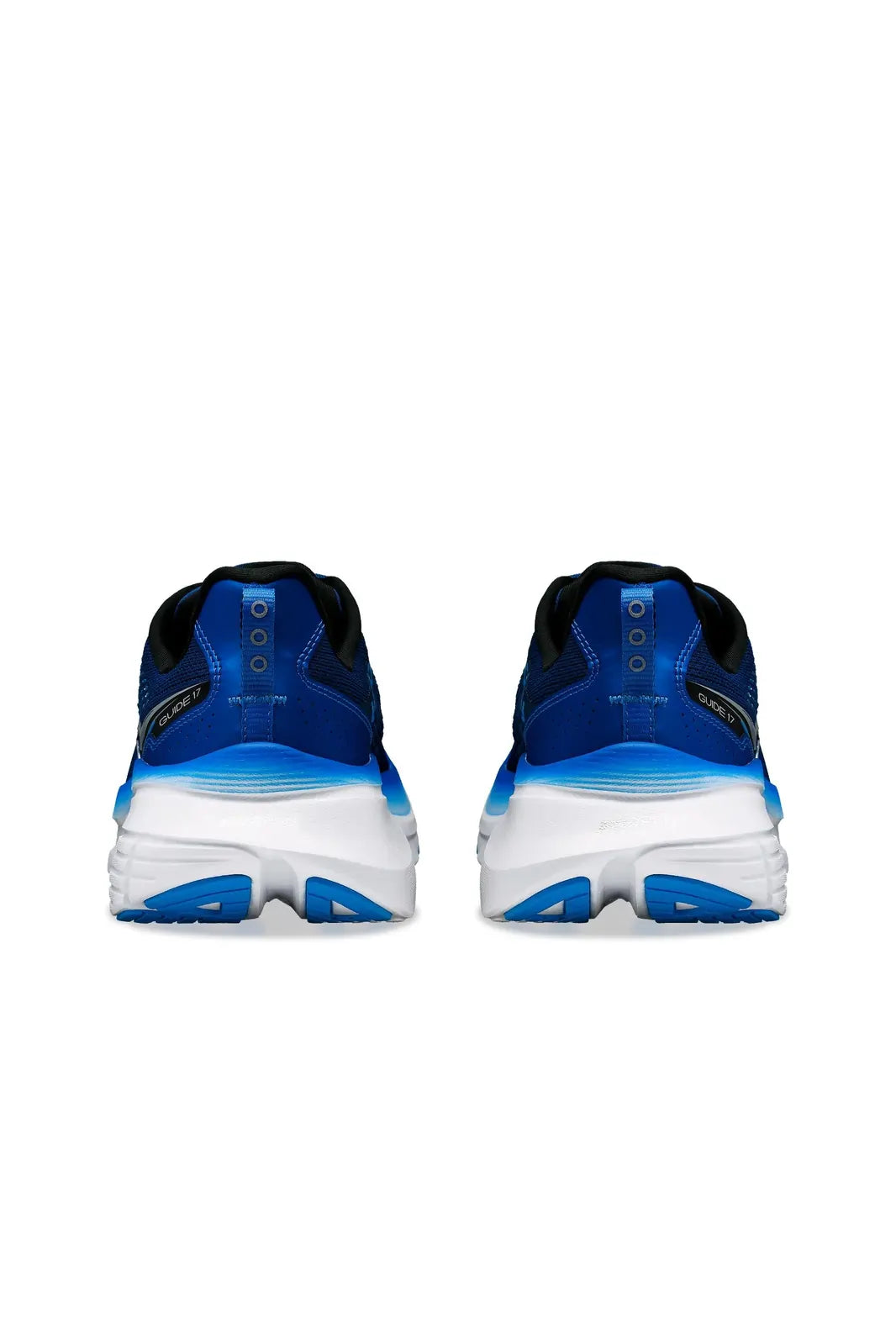 Saucony Mens Guide 17 Sneakers Shoes (2E) Wide Runners in Navy/Cobalt