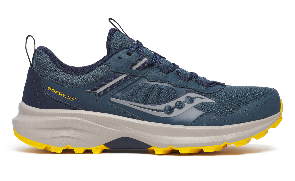 Saucony Mens Excursion TR17 Trail Running Shoes in Dusk Pollen