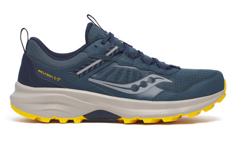 Saucony Mens Excursion TR17 Trail Running Shoes in Dusk Pollen