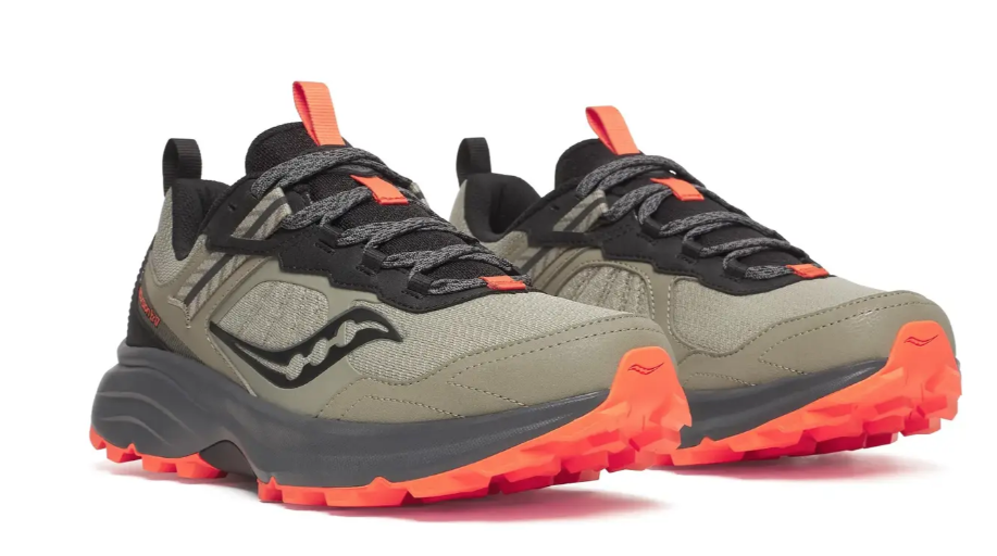 Saucony Excursion TR17 Mens Trail Running Shoes - Sage/Black (Sneakers/Runners)