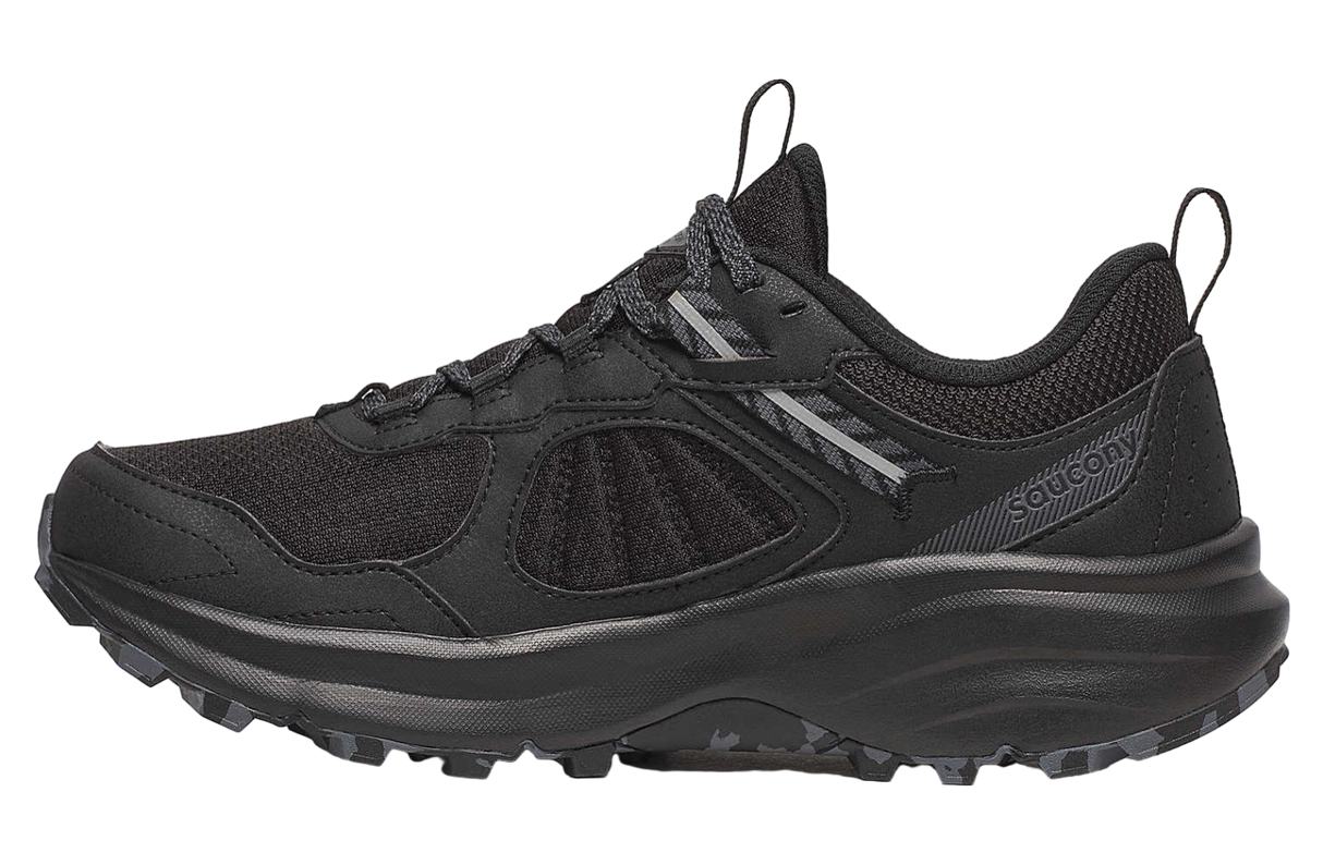 Saucony Excursion TR17 Mens Wide Trail Running Shoes - Triple Black (Sneakers/Runners)