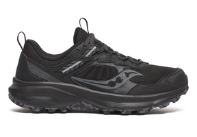 Saucony Excursion TR17 Mens Wide Trail Running Shoes - Triple Black (Sneakers/Runners)