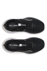 Saucony Mens Endorphin Trainer Sneakers Shoes Runners in Black/White