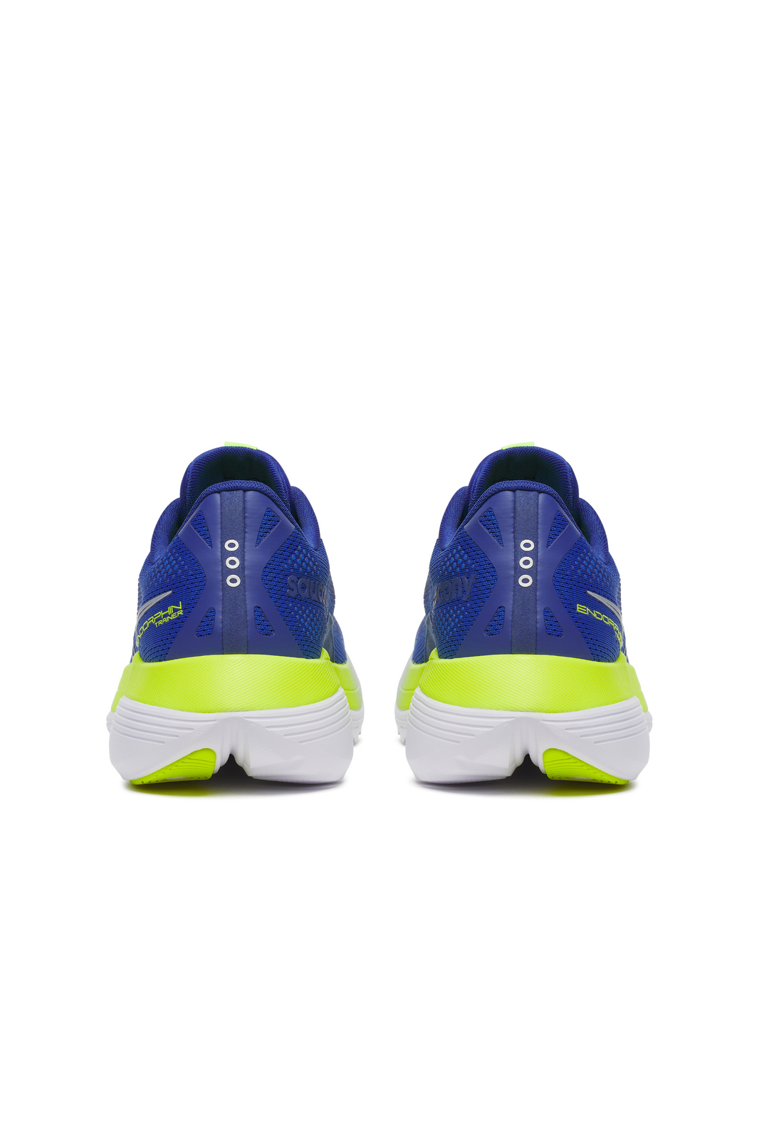 Saucony Mens Endorphin Trainers Sneakers Runners Shoes in Lapis/Citron