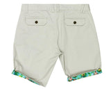 SpongeBob SquarePants Mens Hawaiian Shorts - Grey (Summer)