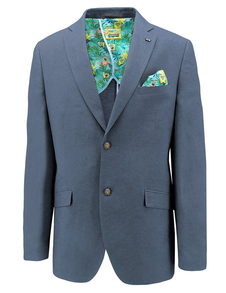 Spongebob Squarepants Mens Sports Jacket Suit - Blue