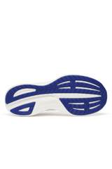 Saucony Mens Ride 18 Sneakers Shoes Runners in White/Azurite