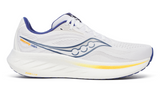 Saucony Mens Ride 18 Sneakers Shoes Runners in White/Azurite - US 12