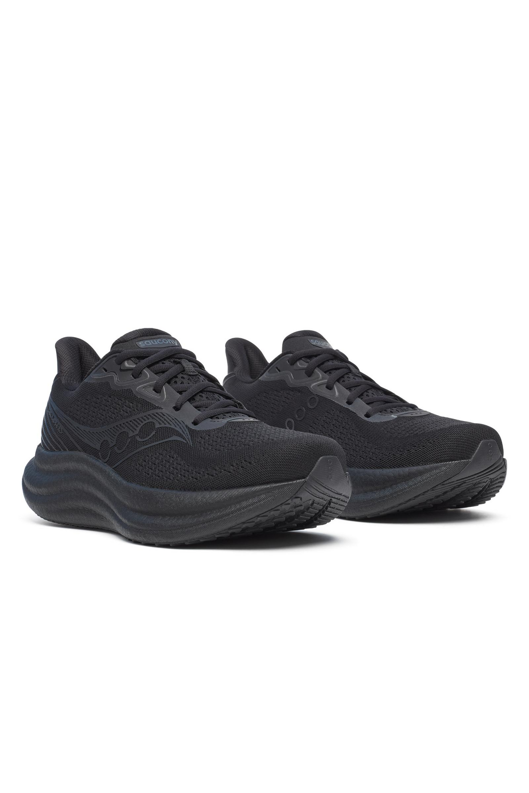 Saucony Triumph 23 Mens Running Shoes - Triple Black (Sneakers/Runners)
