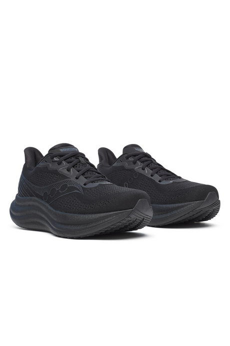 Saucony Triumph 23 Mens Running Shoes - Triple Black (Sneakers/Runners)