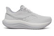 Saucony Mens Triumph 23 Sneakers Runners Running Shoes in White/Cloud - US 11.5