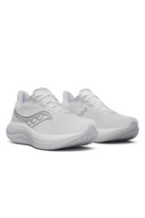 Saucony Mens Triumph 23 Sneakers Runners Running Shoes in White/Cloud