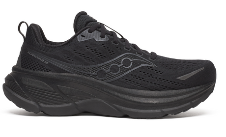 Saucony Hurricane 25 Mens Running Shoes - Triple Black (Sneakers/Runners)