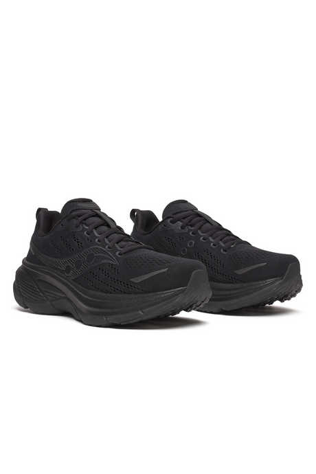 Saucony Hurricane 25 Mens Running Shoes - Triple Black (Sneakers/Runners)
