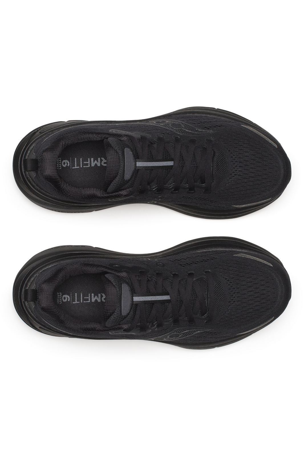 Saucony Hurricane 25 Mens Running Shoes - Triple Black (Sneakers/Runners)