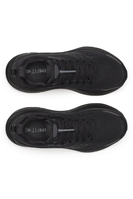Saucony Hurricane 25 Mens Running Shoes - Triple Black (Sneakers/Runners)