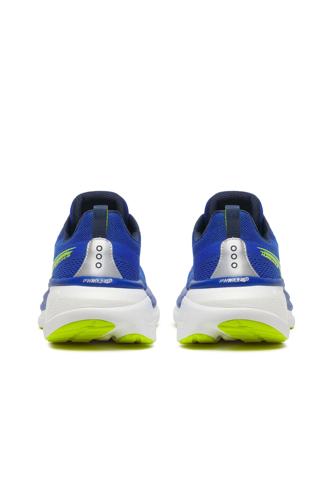 Saucony Hurricane 25 Mens Running Shoes - Lapis/Citron (Max Cushion Sneakers/Runners)