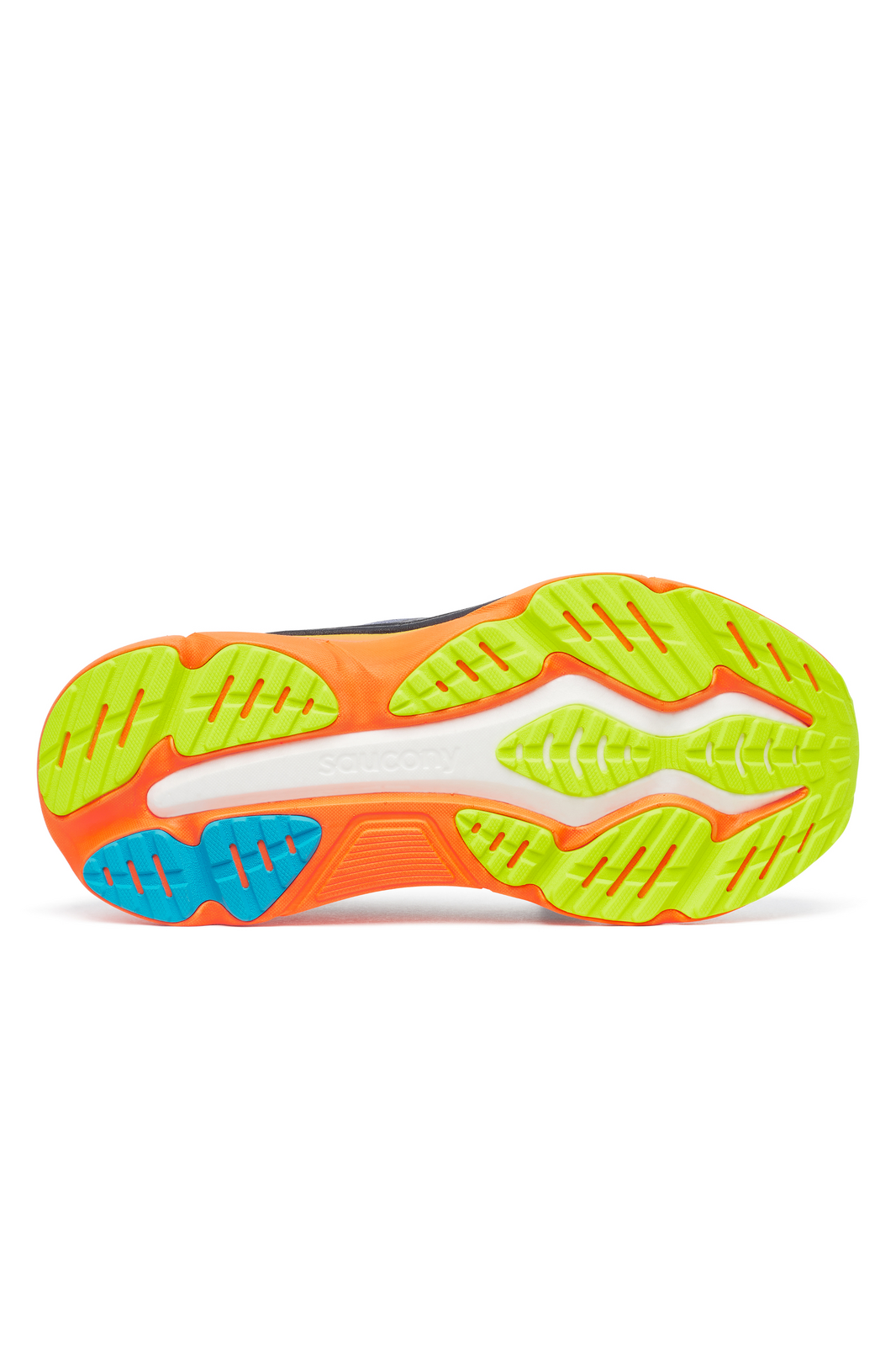 Saucony Mens Hurricane 25 Sneakers Runners Running Shoes in Shadow/Vizi