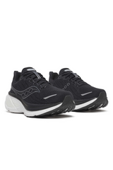 Saucony Hurricane 25 Mens Wide Running Shoes - Black/White (Sneakers/Runners)
