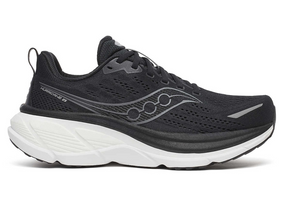 Saucony Hurricane 25 Mens Wide Running Shoes - Black/White (Sneakers/Runners)