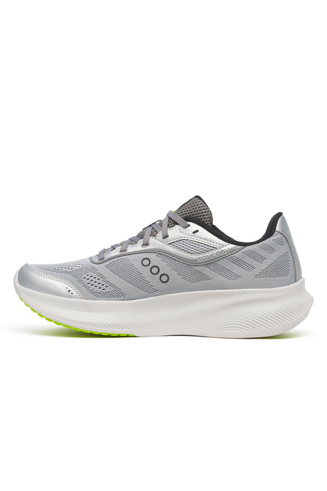 Saucony Cohesion 18 Mens Running Shoes - Silver/Citron (Sneakers/Runners)