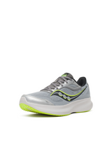 Saucony Cohesion 18 Mens Running Shoes - Silver/Citron (Sneakers/Runners)