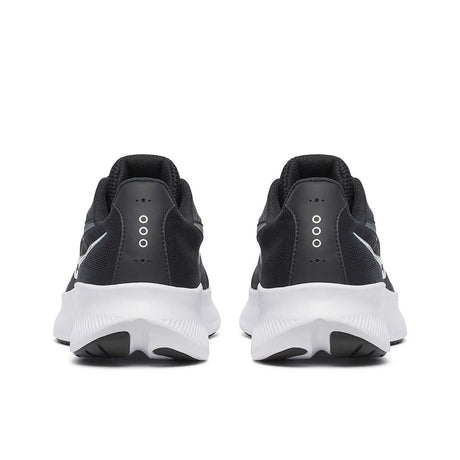 Saucony Mens Cohesion 18 Wide Running Shoes Sneakers Runners - Black/White