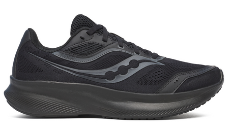 Saucony Cohesion 18 Mens Wide Running Shoes - Triple Black (Sneakers/Runners)