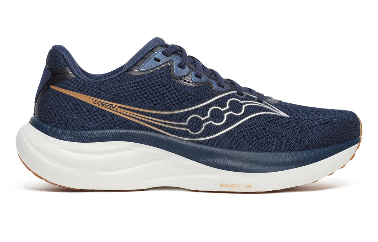 Saucony M Ride 19 Navy/Gum - US 12