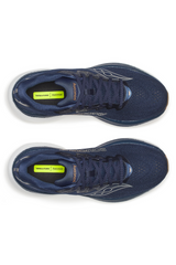 Saucony Mens Ride 19 Sneakers Shoes Running Runners in Navy/Gum