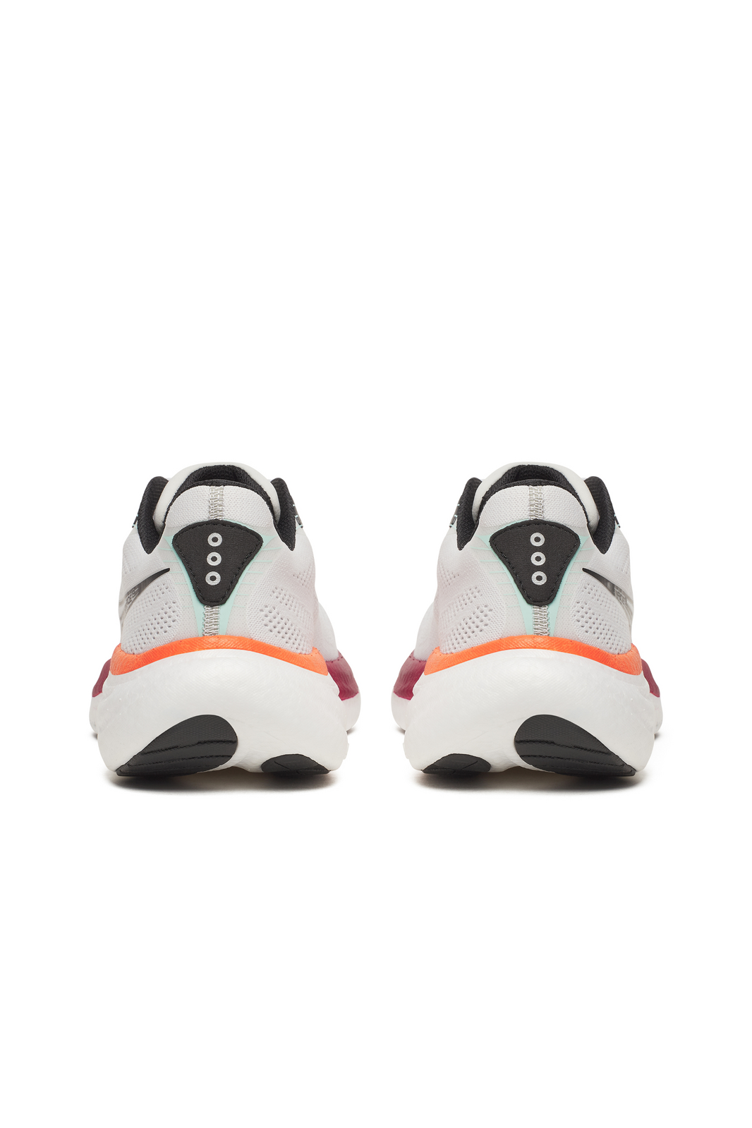 Saucony Mens Ride 19 Sneakers Runners Running Shoes in White/Crimson