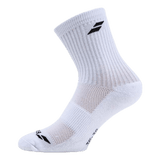 3-Pairs Babolat Tennis/Padel Crew Socks in White