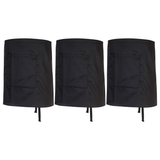 3x Portwest Waist Safety Apron with Large Pocket Pack - Black