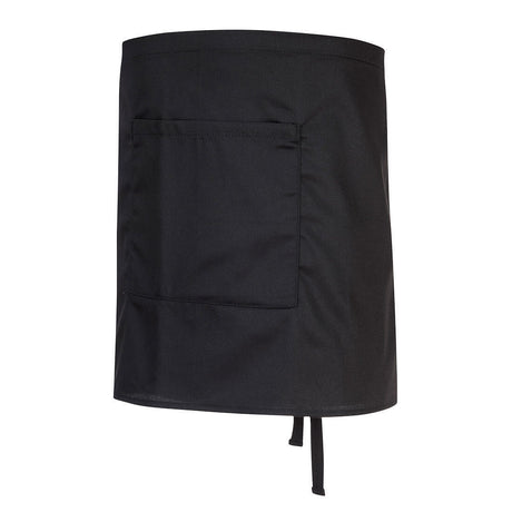 3x Portwest Waist Safety Apron with Large Pocket Pack - Black