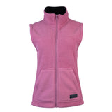 Sfida Sabine Womens Polar Fleece Zip Through Vest - Rose/Black (Sleeveless Jacket)